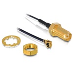 Delock RP-SMA -> MHF/U.FL M/F antenna kábel 0.2m LP-068