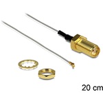 Delock SMA -> MHF III M/F antenna kábel 0.2m