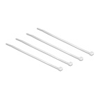 Delock 100x2,5mm kábelkötegelő fehér 100db