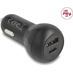 Delock autós töltő USB Type-C  PD 3.0 és USB Type-A 32 W teljesítménnyel