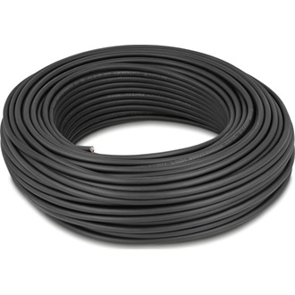 Delock hálózati kábeltekercs Cat.6A U/FTP 500 MHz Vékony, rugalmas halogénmentes 50 m fekete