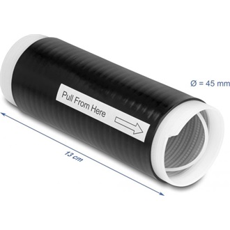 Delock hidegen zsugorodó cső 45 mm x 130 mm 2 db fekete