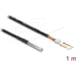 Delock hőmérséklet-érzékelő kábel 3 tűs fejléces csatlakozó, aljzathoz DS18B20, 1 m