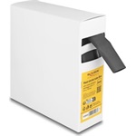 Delock hőre zsugorodó cső doboz, belső ragasztóval, zsugorodási arány 4:1, 5 mx 16 mm fekete