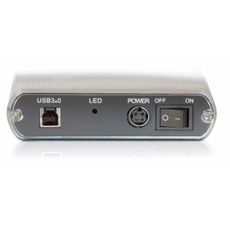 Delock 3.5" SATA USB3.0 külső ház aluminium