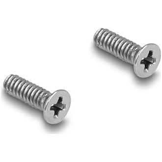 Delock panel tartó sztereó jack aljzat 3,5 mm 4 tűs > sztereó jack anya 3,5 mm 4 tűs aranyozott ezüst / fehér