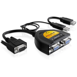 Delock 2 portos VGA splitter 450MHz