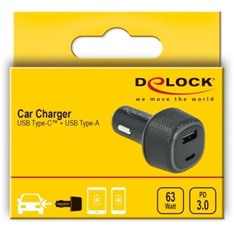 Delock univerzális autós töltő adapter