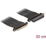 Delock x8 male - x8 slot kábellel 30cm 1-port PCIe x8 riser kártya