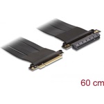 Delock x8 male - x8 slot kábellel 60cm 1-port PCIe x8 riser kártya