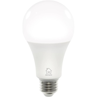 Deltaco SH-LE27CCTC 806lm hideg-fehér E27 gömb LED Wi-Fi smart home fényforrás