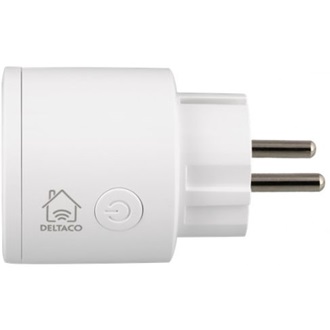 Deltaco SH-P01 smart home 1db villásdugó CEE 7/3 (EU) smart plug fehér