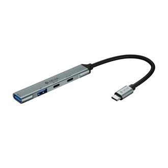 Devia Lite1 EC707 4-portos USB-C hub szürke