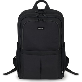 Dicota Backpack Eco SCALE 13-15,6" notebook poliészter hátizsák fekete 19,5L