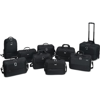 Dicota Backpack Eco SELECT 15-17,3" notebook poliészter hátizsák fekete 24,5L