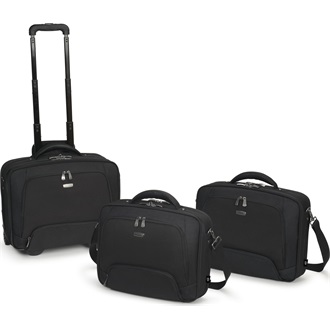 Dicota Bag Eco Multi PLUS 14-15,6" notebook poliészter oldaltáska fekete