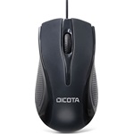 Dicota D32011 optikai USB egér fekete-szürke