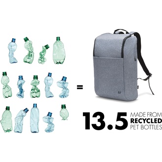 Dicota Eco Backpack Motion Blue Denim 13-15,6" notebook hátizsák kék