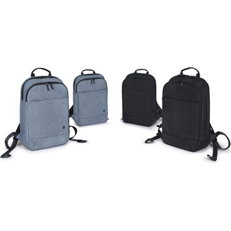 Dicota Eco Backpack Slim Motion 13-14,1" notebook hátizsák fekete