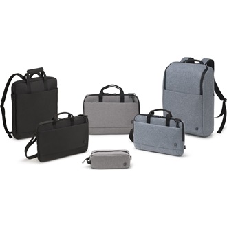 Dicota Eco Slim Case Motion Light Grey 14-15,6" notebook oldaltáska világosszürke