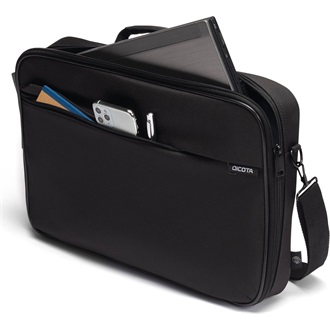 Dicota Multi ONE 15-17,3" notebook poliészter oldaltáska fekete