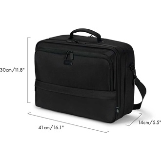 Dicota Multi Twin Eco Core 14-16" notebook oldaltáska fekete