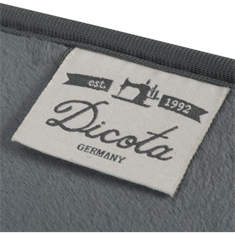 Dicota Skin Sleeve Urban Anthracite 12" notebook táska szürke-zöld