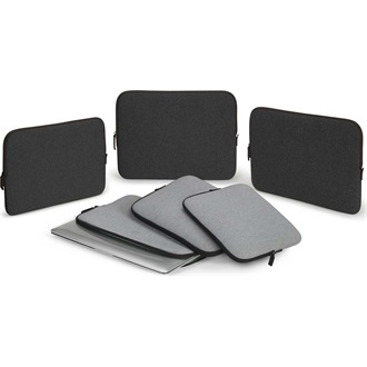 Dicota Skin Sleeve Urban Anthracite 12" notebook táska szürke-zöld