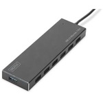 Digitus DA-70241-1 7-portos USB3.0 hub fekete