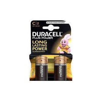 Duracell C (R14) alkáli elem 2db fekete