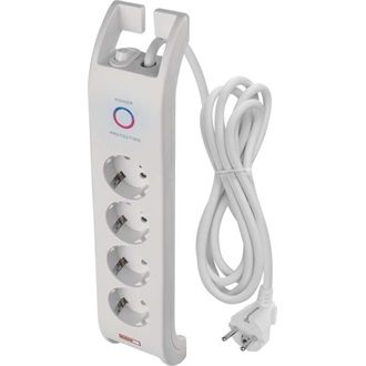 EMOS P54212 2m 900J SCHUKO 4 csatlakozós túlfeszültség védett elosztó