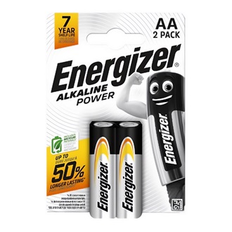 ENERGIZER ALKALINE POWER tartós elem (AA, LR6, 1.5V, alkáli) 2db/csomag