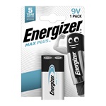 ENERGIZER MAX PLUS tartós elem (6LR61, 9V, alkáli) 1db/csomag