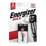 ENERGIZER MAX tartós elem (6LR61, 9V, alkáli) 1db/csomag