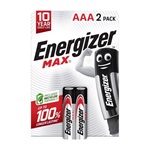 ENERGIZER MAX tartós elem (AAA, LR03, 1.5V, alkáli) 2db/csomag