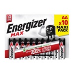ENERGIZER MAX tartós elem (AA, LR06, 1.5V, alkáli) 10db/csomag