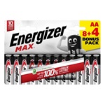 ENERGIZER MAX tartós elem (AA, LR06, 1.5V, alkáli) 12db/csomag
