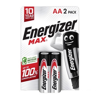 ENERGIZER MAX tartós elem (AA, LR06, 1.5V, alkáli) 2db/csomag