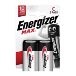 ENERGIZER MAX tartós elem (C, LR14, 1.5V, alkáli) 2db/csomag