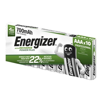ENERGIZER POWER PLUS elem (AAA, 1.2V, 700mAh Ni-MH, újratölthető) 10db/csomag