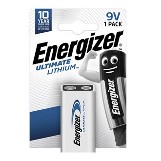 ENERGIZER ULTIMATE LITHIUM tartós elem (6LR61, 9V, lítium) 1db/csomag