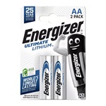 ENERGIZER ULTIMATE LITHIUM tartós elem (AA, LR06, 1.5V, lítium) 2db/csomag