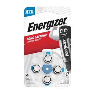 ENERGIZER elem (ZA675, PR44, 1.4V, cink-levegő, hallókészülékhez való) 8db/csomag