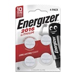 ENERGIZER gombelem (CR2016, 3V, lítium) 4db/csomag