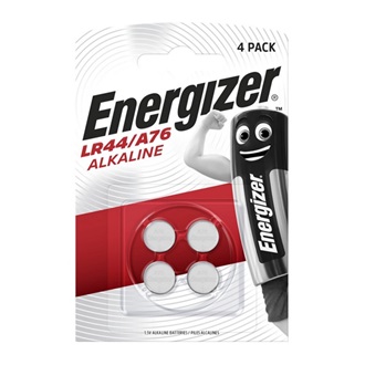ENERGIZER gombelem (LR44/A76, 1.5V, alkáli) 4db/csomag