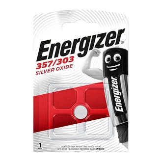 ENERGIZER óraelem (SR44, 357/303, 1.55V, ezüst-oxid) 1db/csomag