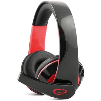 Esperanza Condor 2.0 gaming headset fekete-piros