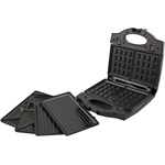 Esperanza Portabella 3-in-1 szendvicssütő fekete