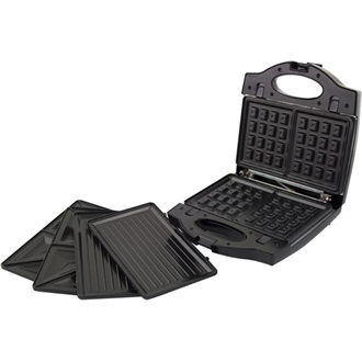 Esperanza Portabella 3-in-1 szendvicssütő fekete