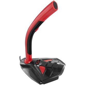 Esperanza PREDATOR Gaming mikrofon piros
